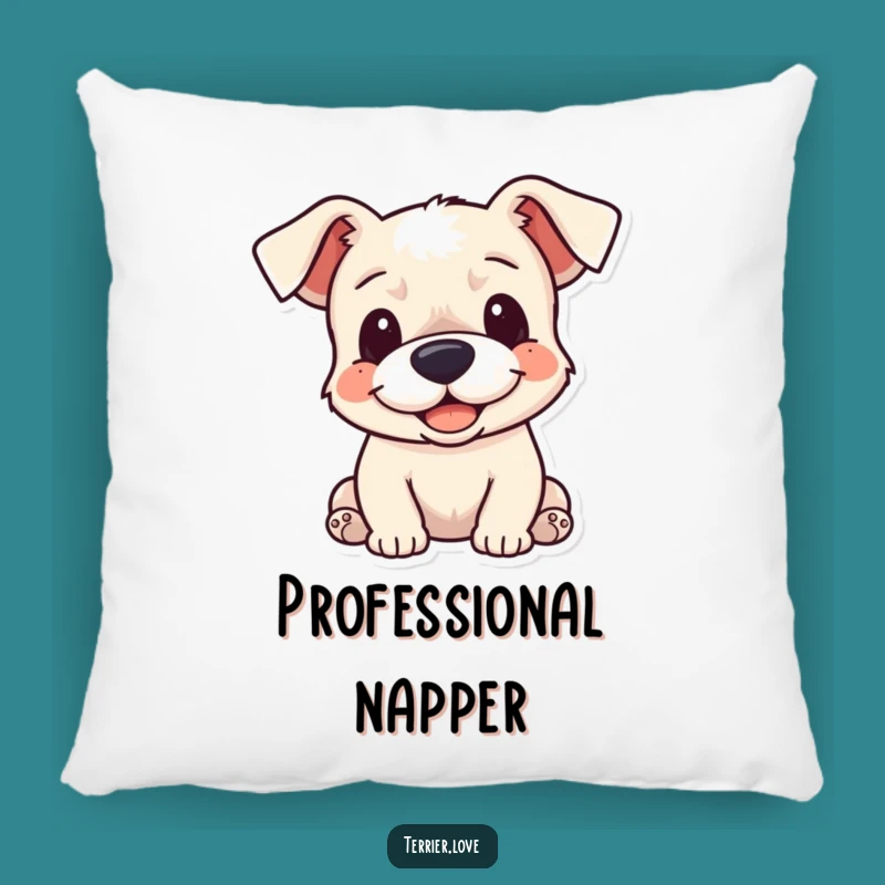 Funny Cuddle Terrier Pillow - Soft Floppy Ears Cushion, Sweet Dog Lover Gift