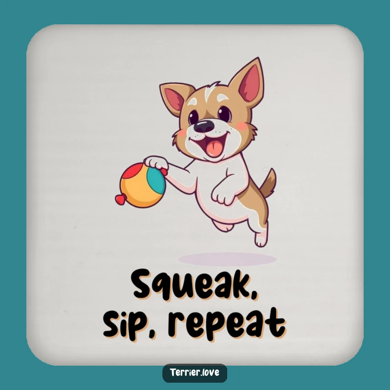 Funny Terrier Toy Leap Coaster: Protect Surfaces with Fun