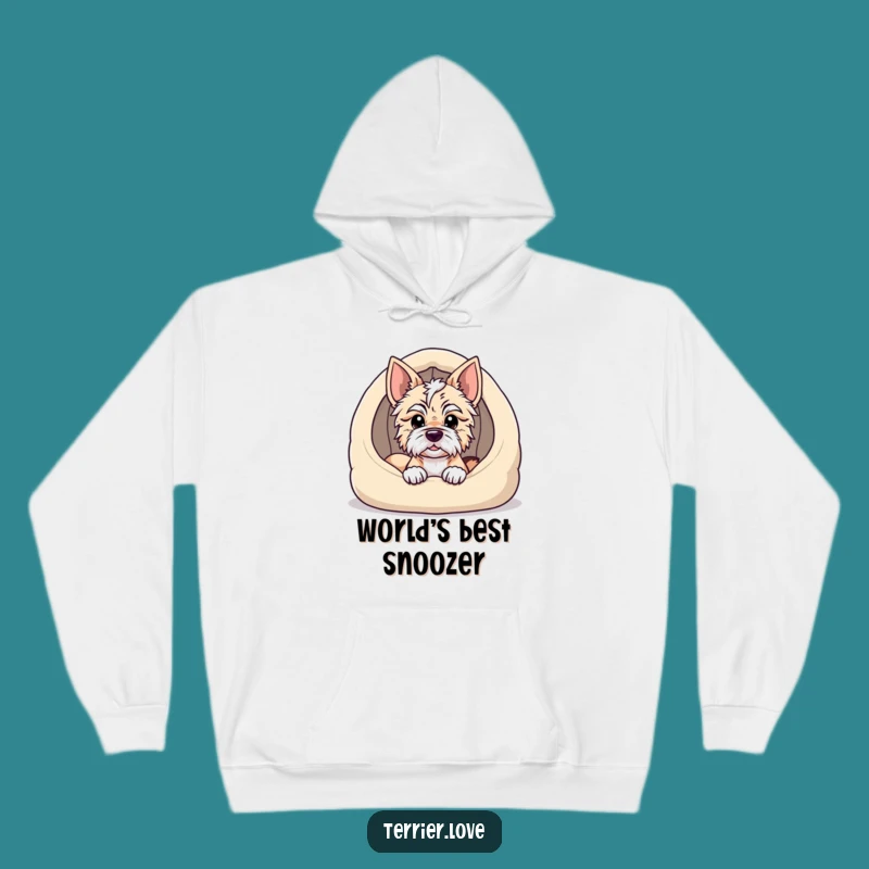 Cozy Funny Terrier Hoodie: Warmth and Cuteness from Bed