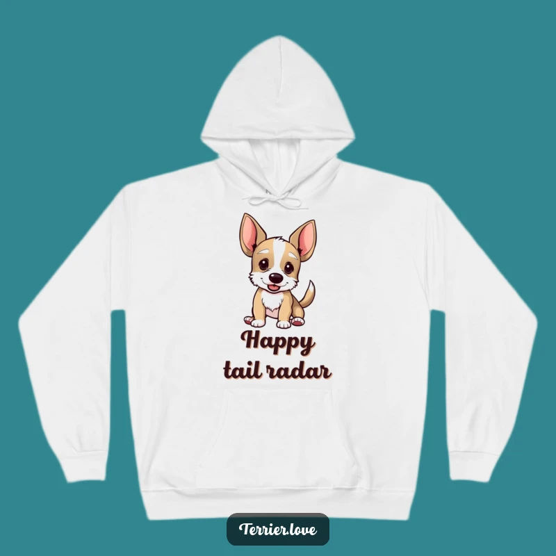 Funny Terrier Ears Hoodie: Cozy Comfort with Hilarious Canine Charm