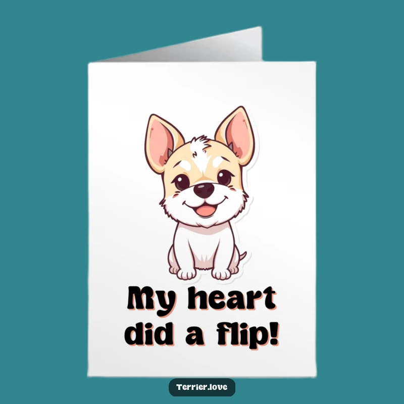 Free Printable Thank You Card: Grateful Terrier Smile, Cute & Funny Downloadable