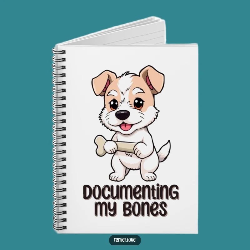 Funny Terrier Notebook - Proud Dog Journal, Perfect Gift for Achievers